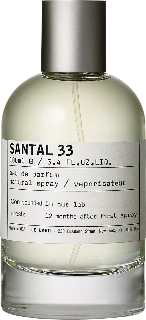 Muestra de Santal 33 de Le Labo