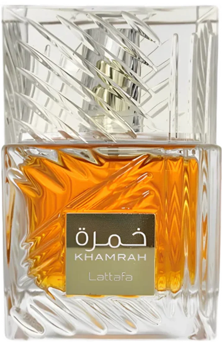 Muestra de Khamrah de Lattafa