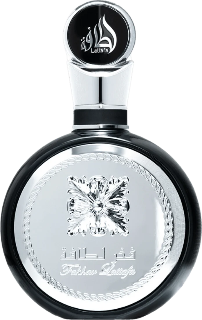 Muestra de Fakhar Black de Lattafa