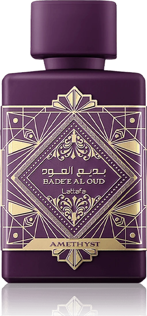 Muestra de Bade'e Al Oud Amethyst de Lattafa
