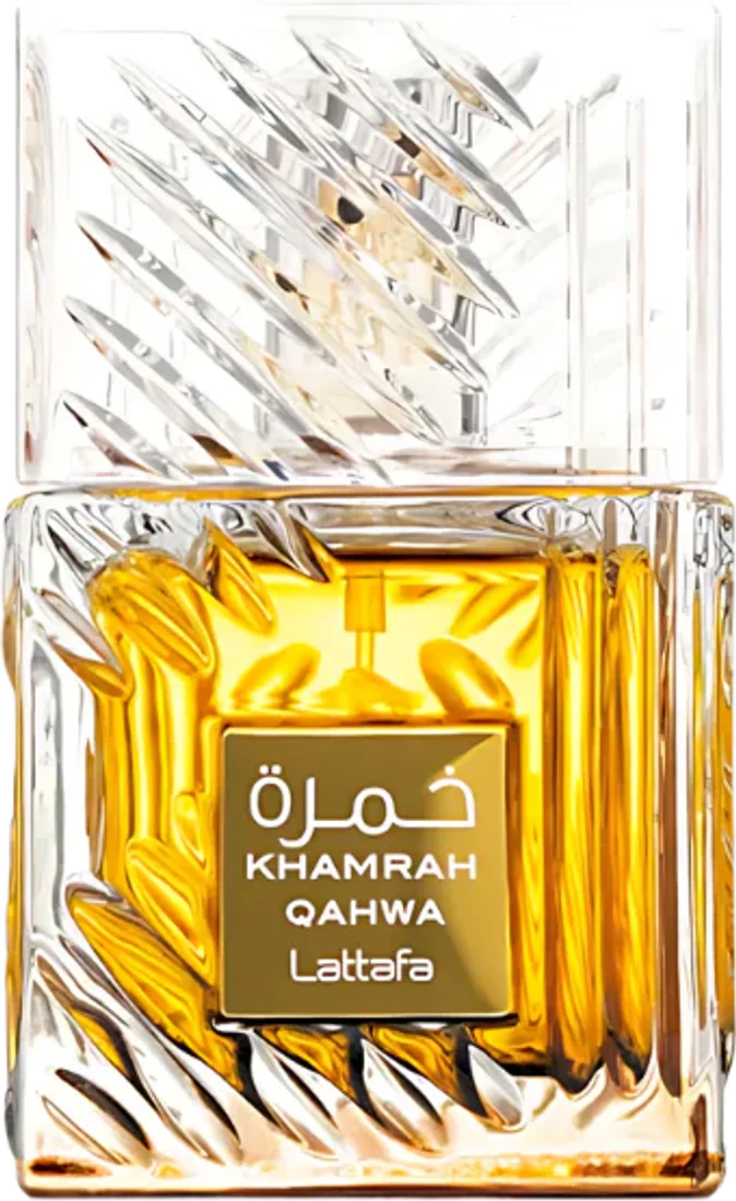 Muestra de Khamrah Qahwa de Lattafa