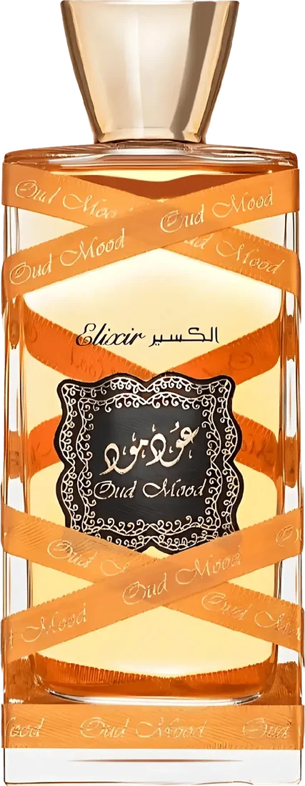 Muestra de Oud Mood Elixir de Lattafa
